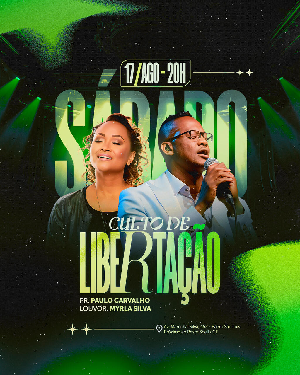 ARTE-08-CULTO DE LIBERTAÇÃO 17 DE AGOSTO SÁBADO PAULO CARVALHO E LOUVOR MYRLA SILVA FEED PSD_Easy-Resize.com